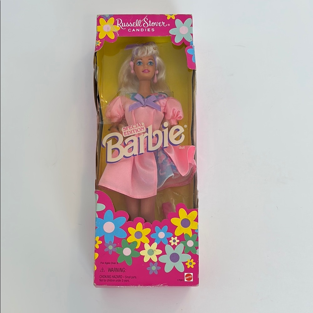 FINAL! VTG 1996 Barbie Special Edition Russell Stover Candies Mattel Doll